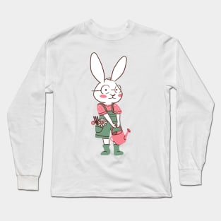 Gardener Bunny Long Sleeve T-Shirt